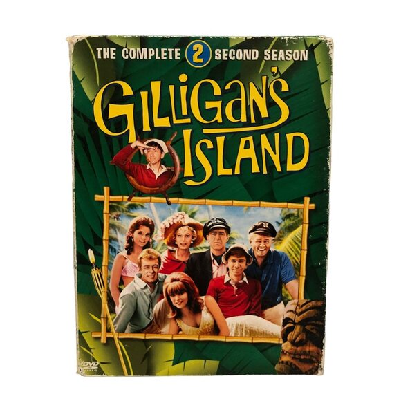 GILLIGAN'S ISLAND THE COMPLETE SECOND SEASON DVD SKIPPER MR. HOWELL UNTESTED - Picture 1 of 4